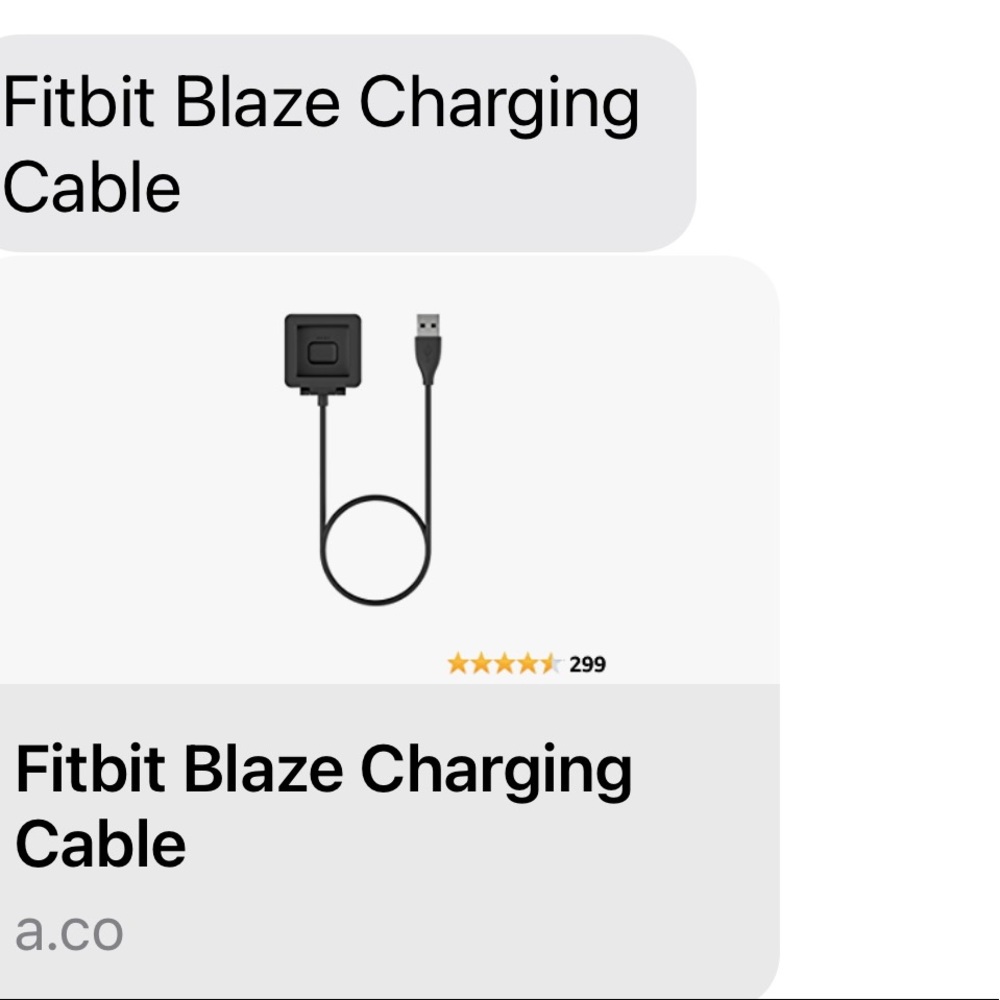 Fitbit blaze watch charger